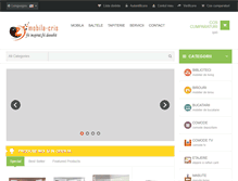 Tablet Screenshot of mobila-cris.ro